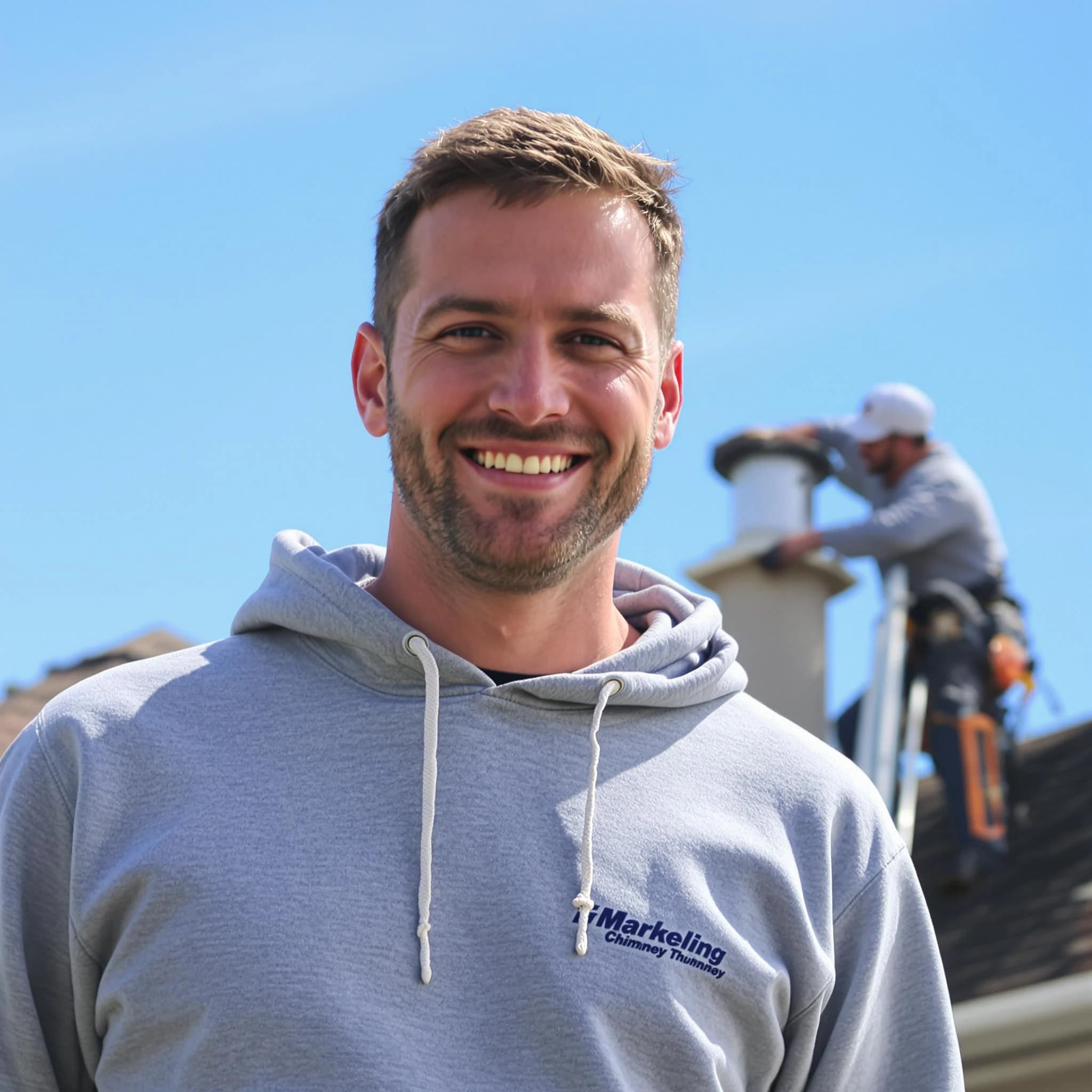 The Mansfield Chimney Sweep team.